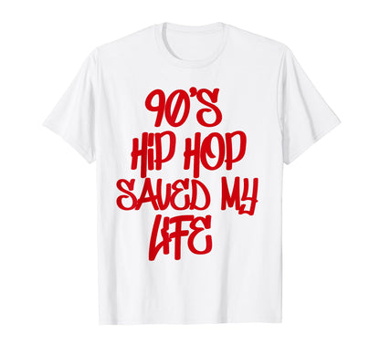 Hip Hop Old School 90S Rap 50Th Year T-Shirt - Fun Novelty Design Unisex - T-Shirt, Sweatshirt, Hoodie