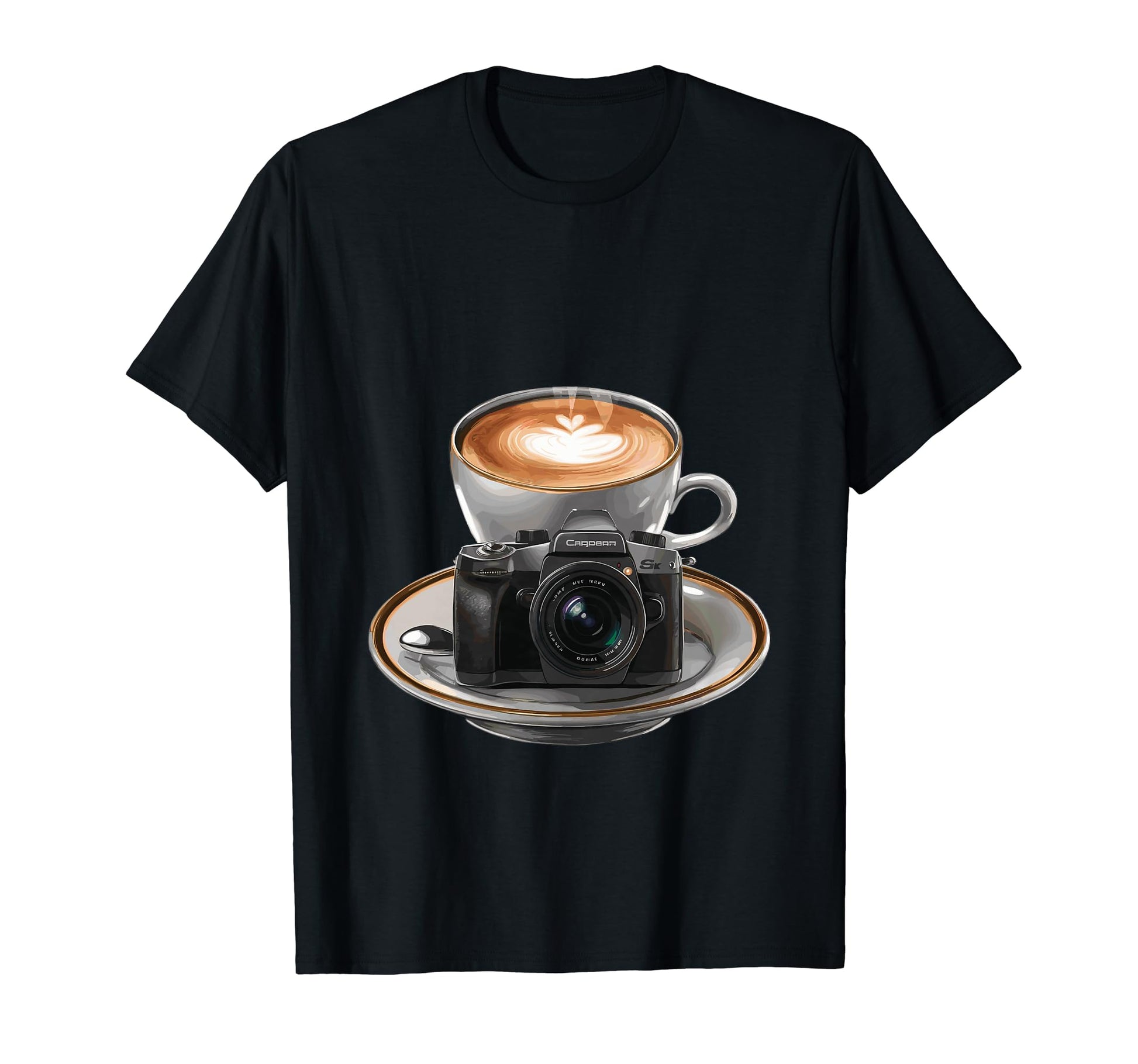 Coffee Camera Photography Present T-Shirt - Streetwear Style Men Women - T-Shirt, Sweatshirt, Hoodie