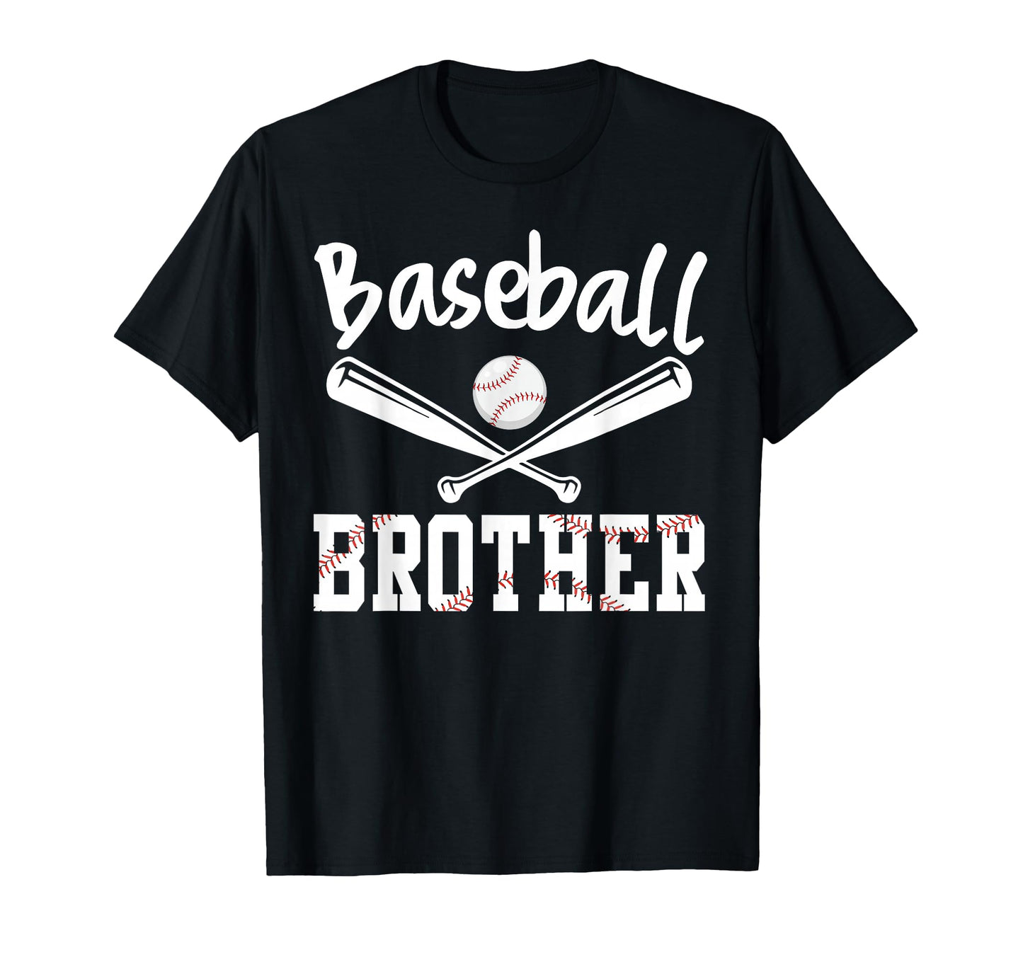 Funny Baseball Brother Sports Baseball T-Shirt - Graphic Print for Adults - T-Shirt, Sweatshirt, Hoodie