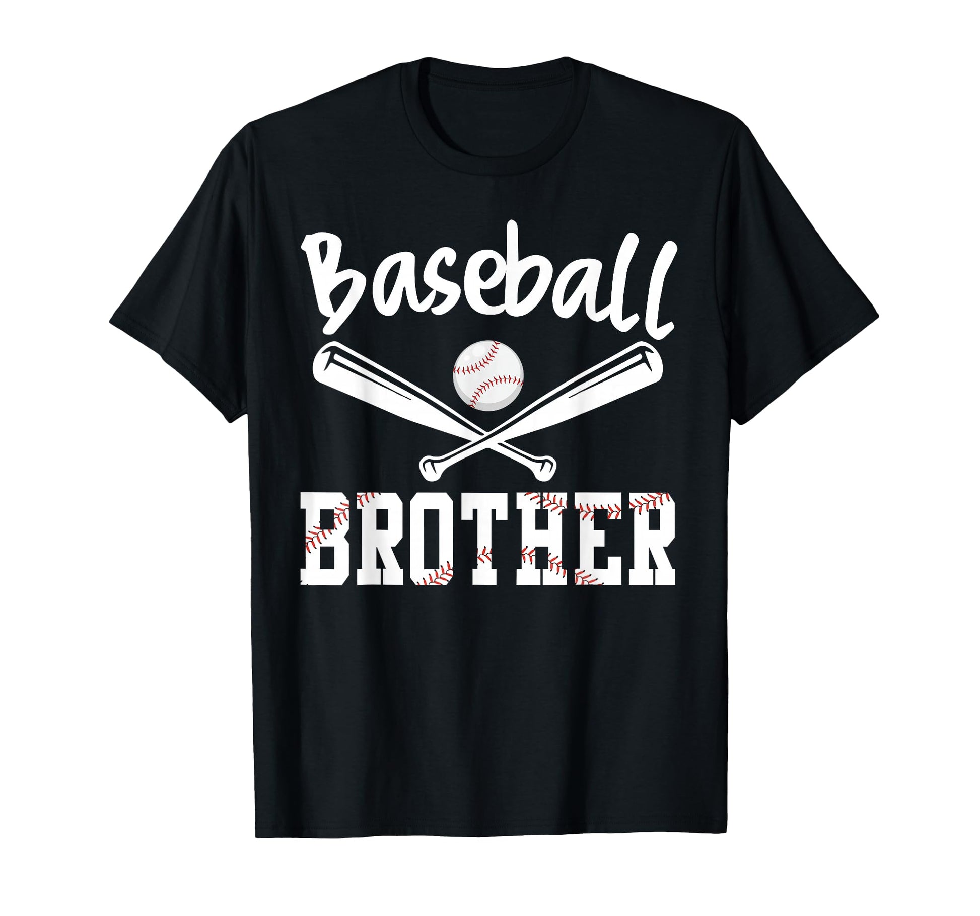 Funny Baseball Brother Sports Baseball T-Shirt - Graphic Print for Adults - T-Shirt, Sweatshirt, Hoodie