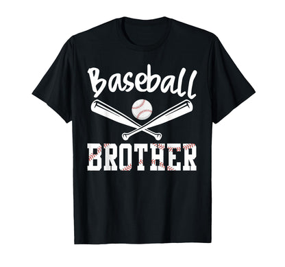 Funny Baseball Brother Sports Baseball T-Shirt - Graphic Print for Adults - T-Shirt, Sweatshirt, Hoodie