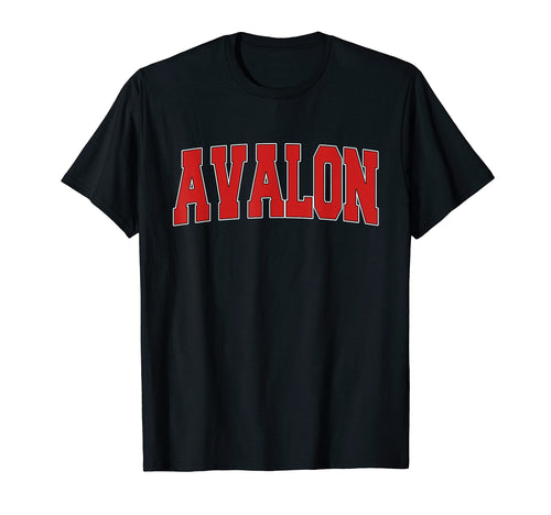 Avalon Ca California Varsity Usa Sports T-Shirt - Graphic Print for Adults - T-Shirt, Sweatshirt, Hoodie