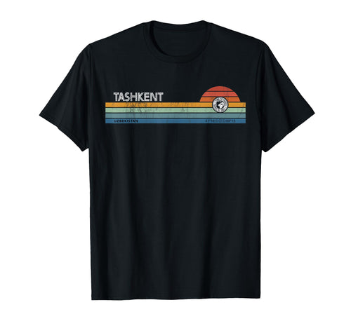 Tashkent Uzbekistan Sunset Rainbow T-Shirt - Casual Everyday Wear Unisex - T-Shirt, Sweatshirt, Hoodie