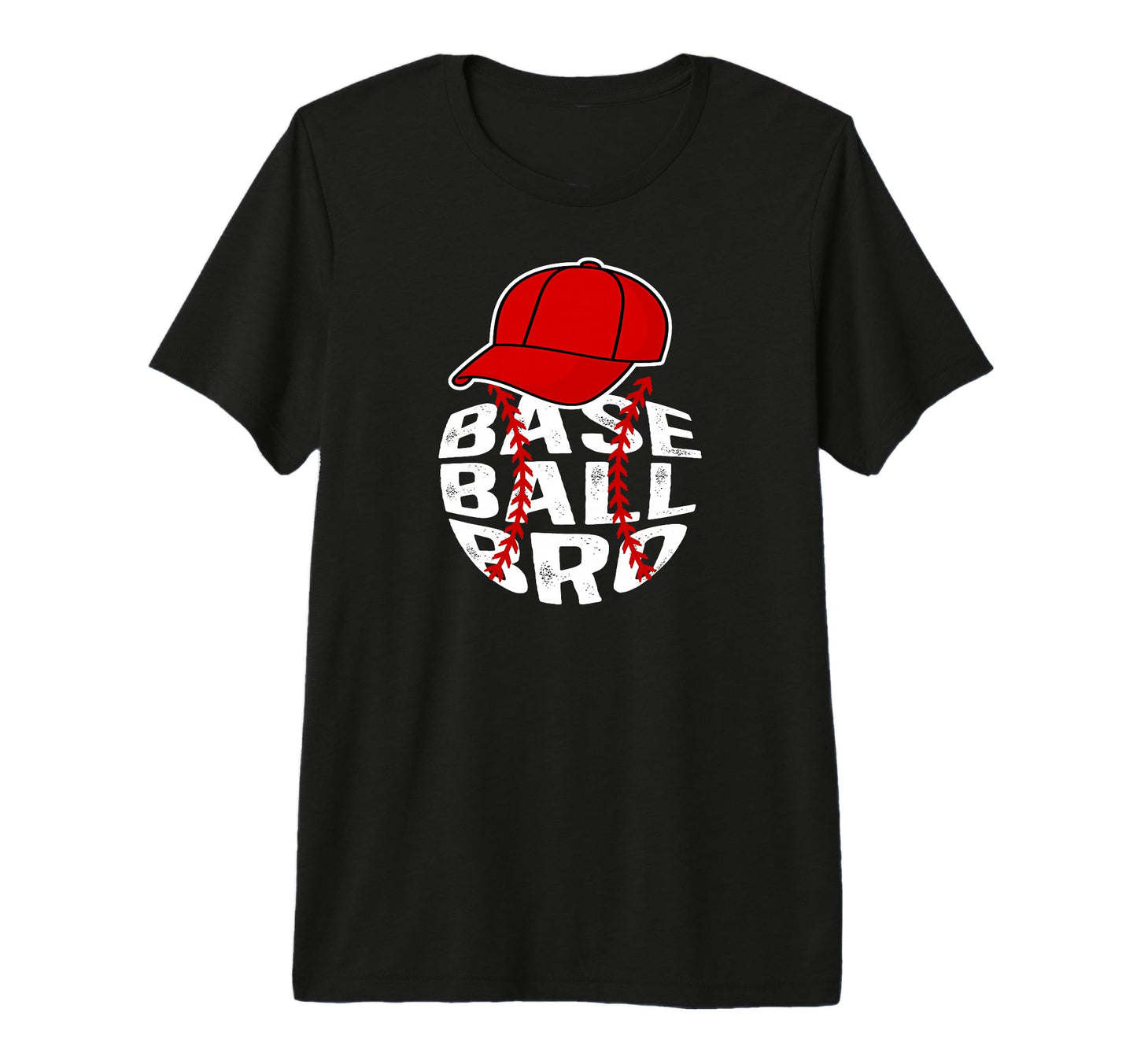 Baseball Bro Proud Baseball Brother T-Shirt - Minimalist Print Men Women - T-Shirt, Sweatshirt, Hoodie