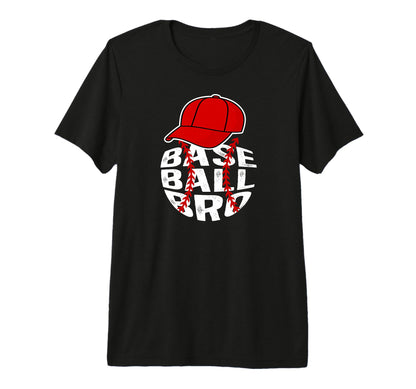 Baseball Bro Proud Baseball Brother T-Shirt - Minimalist Print Men Women - T-Shirt, Sweatshirt, Hoodie