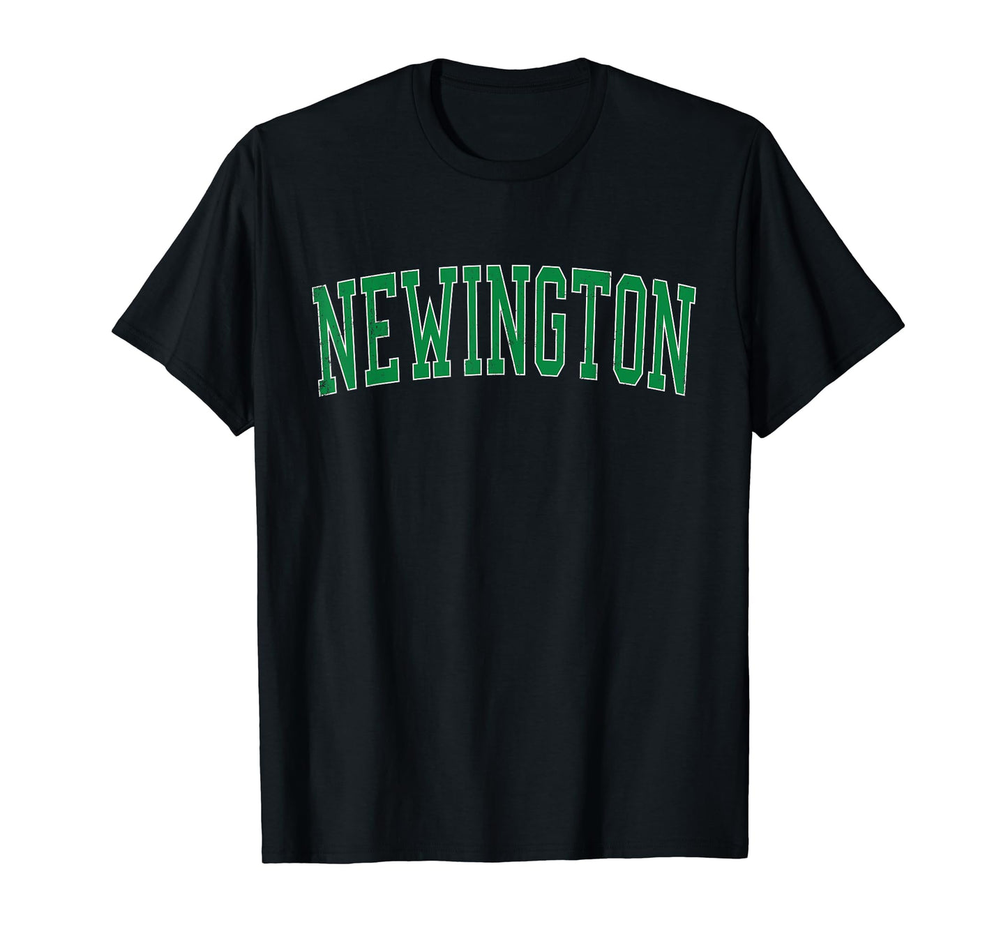 Newington Va Distressed Green T-Shirt - Aesthetic Graphic for Adults - T-Shirt, Sweatshirt, Hoodie