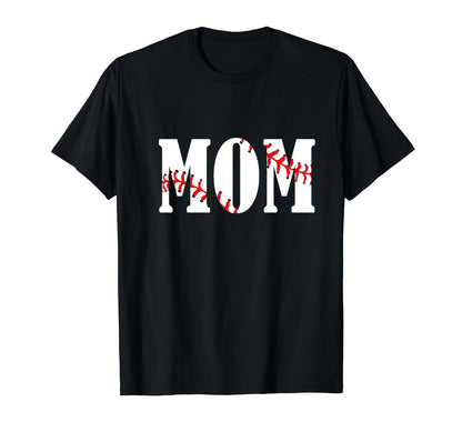 Baseball Mom T-Shirt - Novelty Apparel Unisex - T-Shirt, Sweatshirt, Hoodie