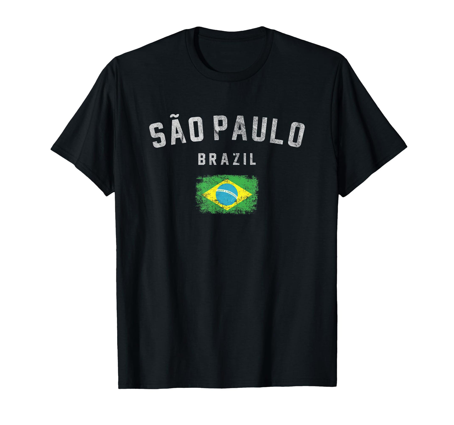 Varsity Sao Paulo Brazil T-Shirt - Fun Novelty Design Unisex - T-Shirt, Sweatshirt, Hoodie