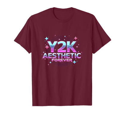 Y2K Aesthetic Forever Nostalgia T-Shirt - Trendy Graphic for Adults - T-Shirt, Sweatshirt, Hoodie