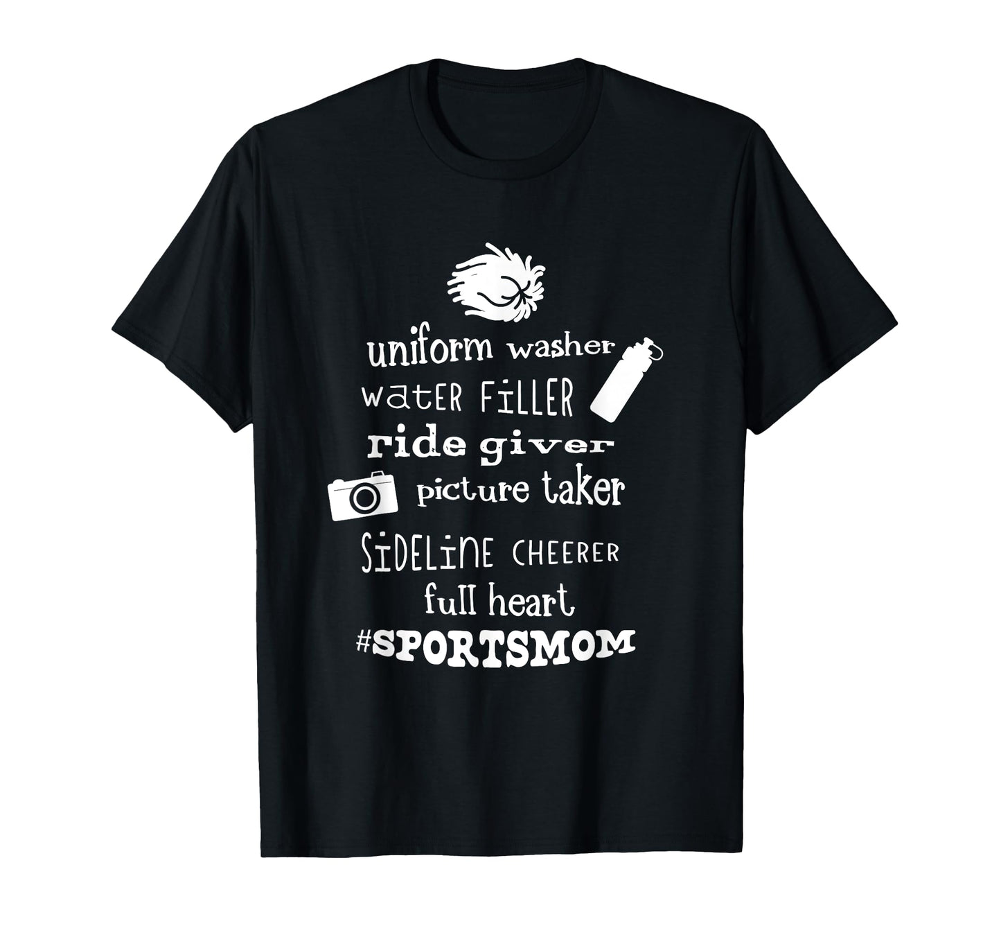 Sports Mom T-Shirt - Trendy Graphic for Adults - T-Shirt, Sweatshirt, Hoodie