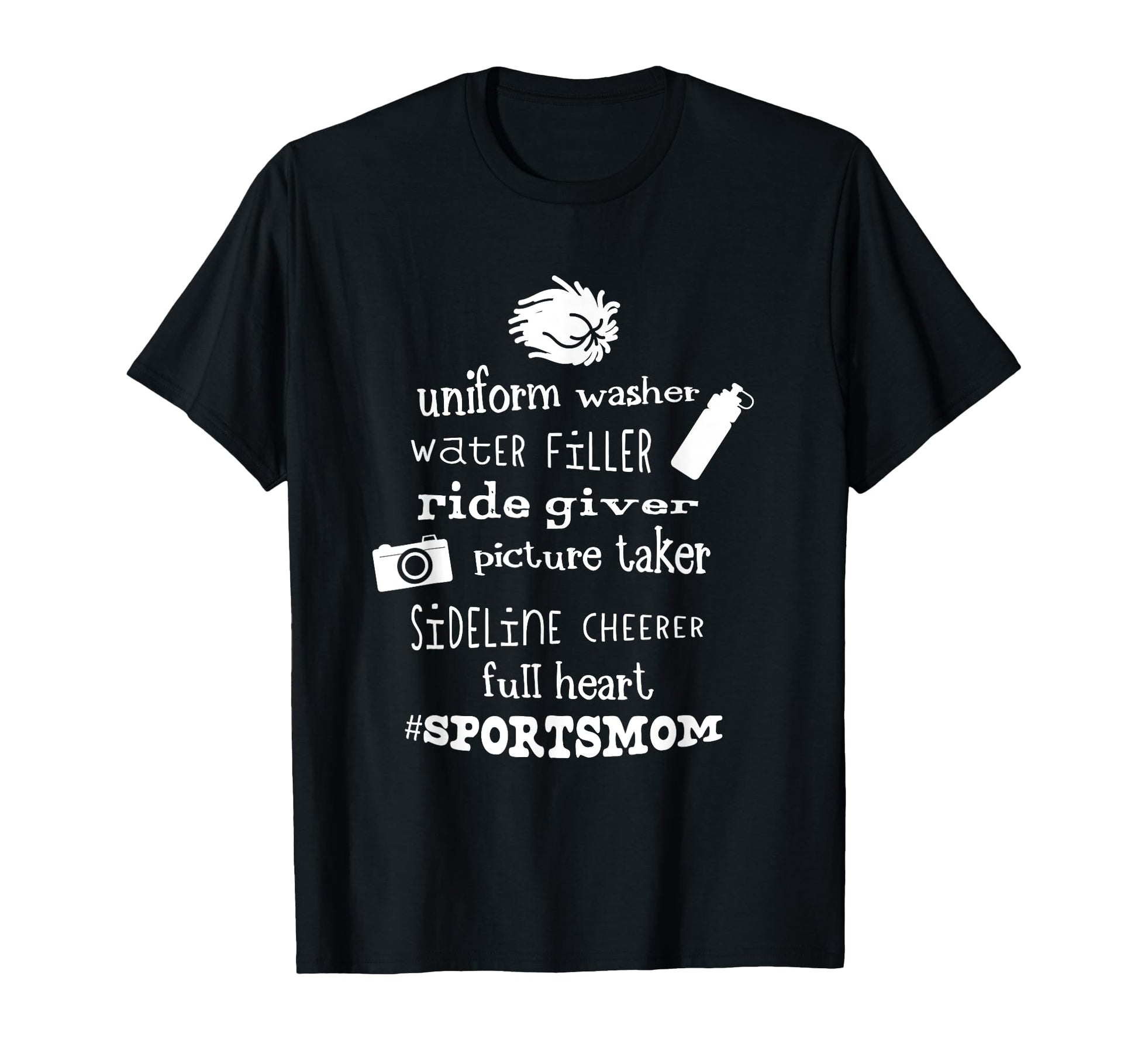 Sports Mom T-Shirt - Trendy Graphic for Adults - T-Shirt, Sweatshirt, Hoodie