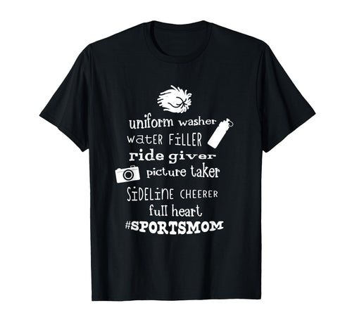 Sports Mom T-Shirt - Trendy Graphic for Adults - T-Shirt, Sweatshirt, Hoodie