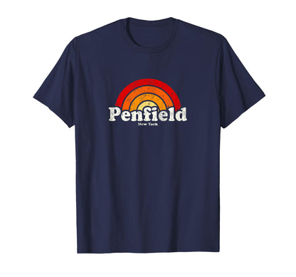 Penfield New York Ny 70S Rainbow T-Shirt - Streetwear Style Unisex - T-Shirt, Sweatshirt, Hoodie