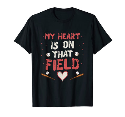 Mom Sports Love Baseball Game Day T-Shirt - Novelty Apparel Men Women - T-Shirt, Sweatshirt, Hoodie