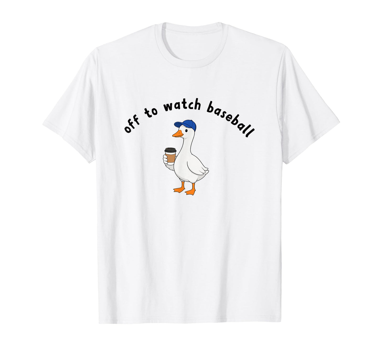Off To Watch Baseball Goose Meme T-Shirt - Casual Everyday Wear for Adults - T-Shirt, Sweatshirt, Hoodie