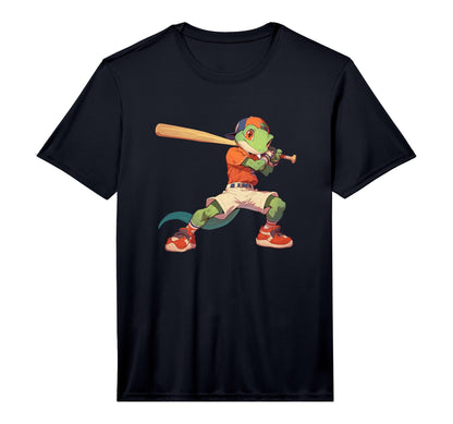 Gecko Baseball Player Lizards Hobby T-Shirt - Unique Graphic for Adults - T-Shirt, Sweatshirt, Hoodie