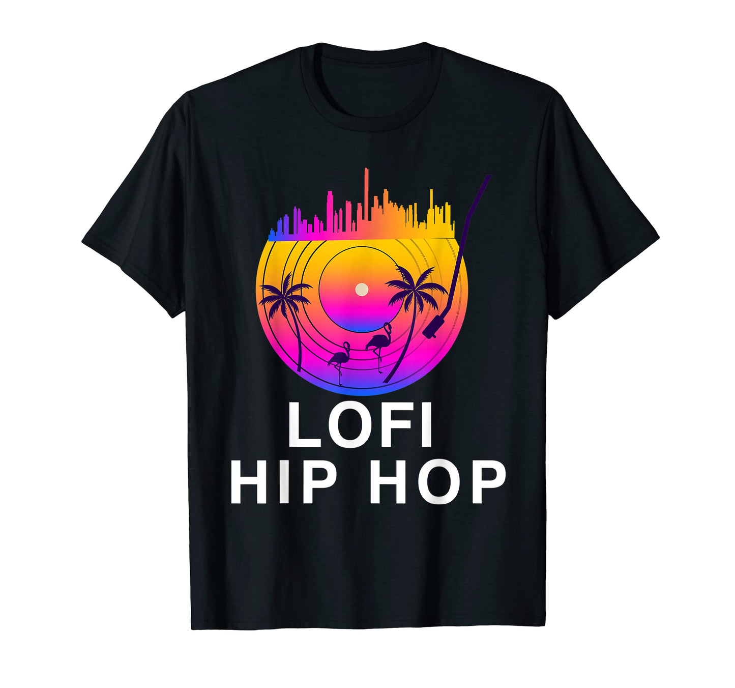 Miami Florida Vaporwave Aesthetic Lofi T-Shirt - Trendy Graphic for Adults - T-Shirt, Sweatshirt, Hoodie