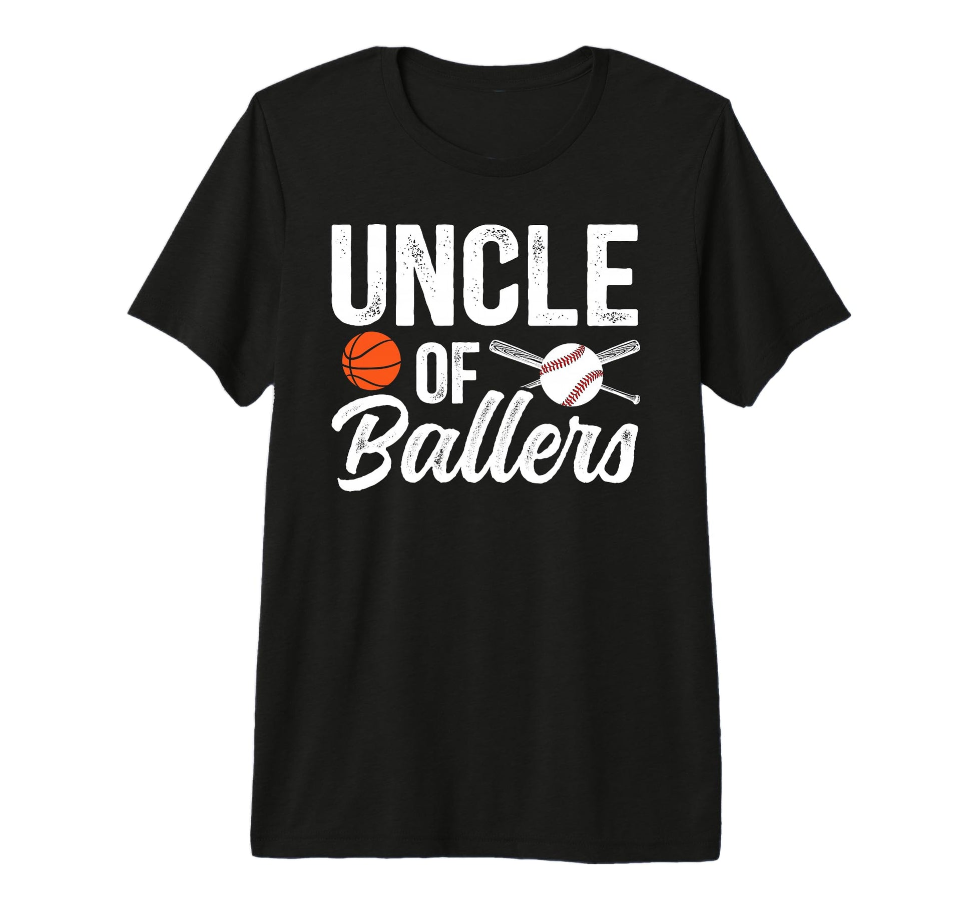 Mens Uncle Ballers Baseball Basketball T-Shirt - Novelty Apparel Men Women - T-Shirt, Sweatshirt, Hoodie