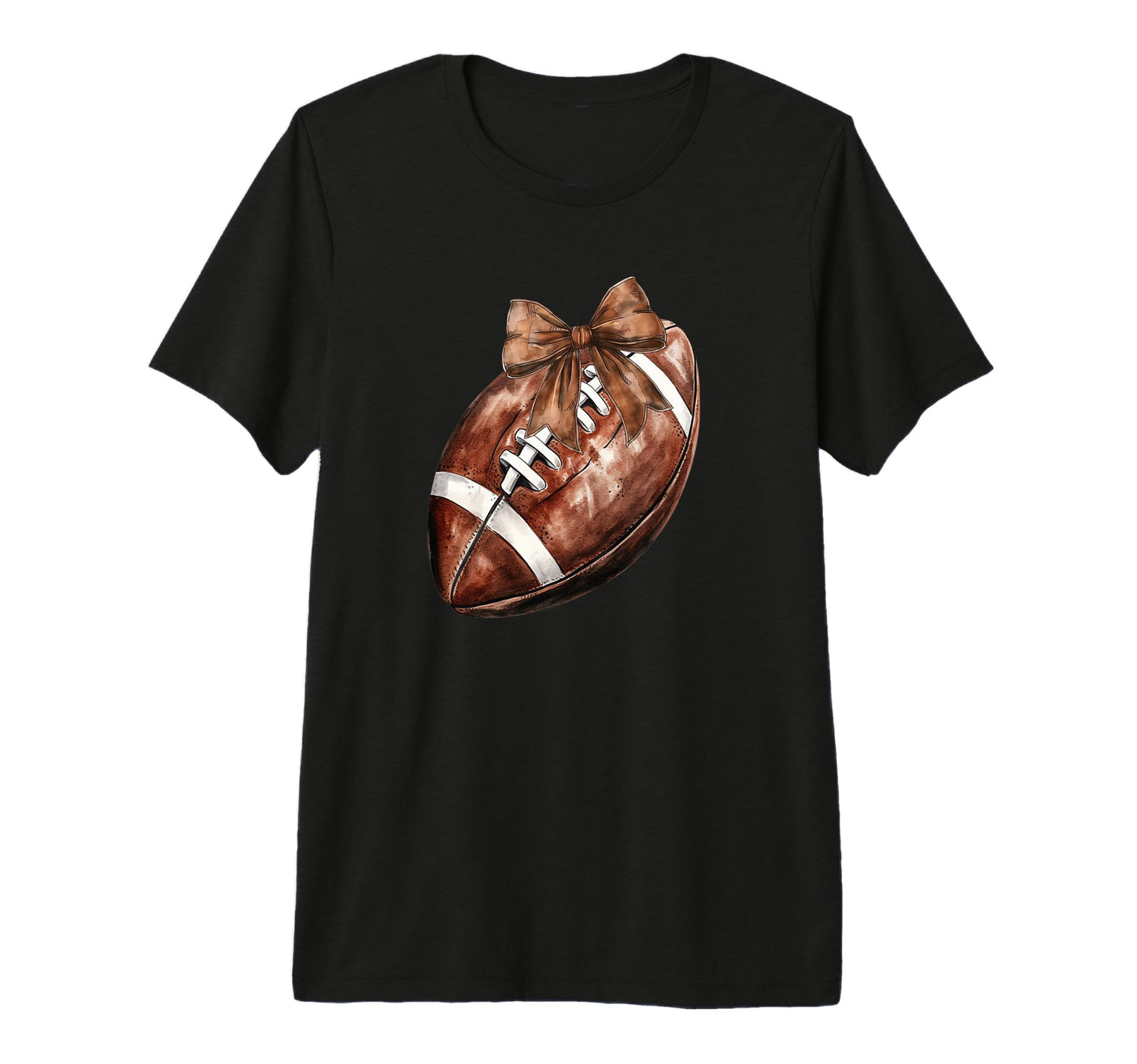 Coquette Bow Funny Football Lover Game T-Shirt - Unique Graphic Men Women - T-Shirt, Sweatshirt, Hoodie