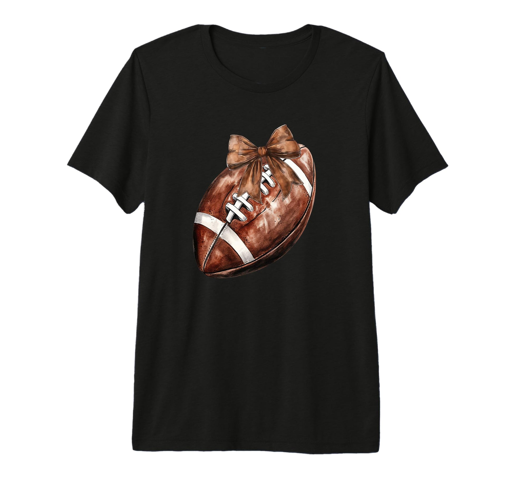 Coquette Bow Funny Football Lover Game T-Shirt - Unique Graphic Men Women - T-Shirt, Sweatshirt, Hoodie