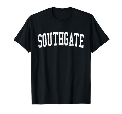 Southgate Mi Distressed White T-Shirt - Casual Everyday Wear Men Women - T-Shirt, Sweatshirt, Hoodie