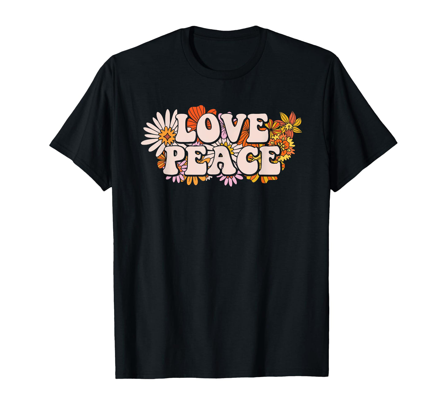 Hippie 60S 70S Hoodie - Graphic Print Men Women - T-Shirt, Sweatshirt, Hoodie