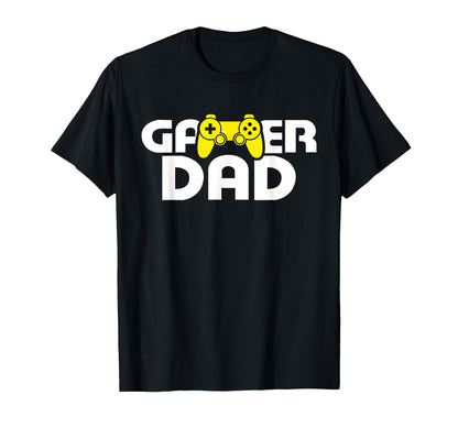Gamer Dad Funny Joke Video Gamimg T-Shirt - Novelty Apparel for Adults - T-Shirt, Sweatshirt, Hoodie