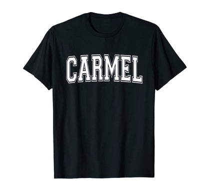 Carmel Indiana Usa Sports Varsity T-Shirt - Aesthetic Graphic for Adults - T-Shirt, Sweatshirt, Hoodie