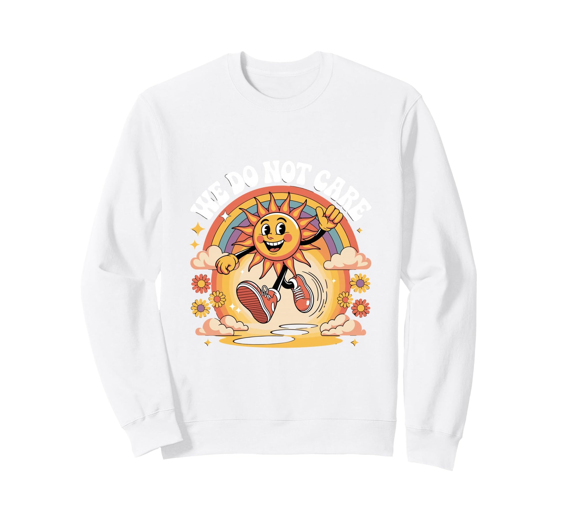 Pre Menopause Wdnc Sun Rainbow Sweatshirt - Fun Novelty Design Unisex - T-Shirt, Sweatshirt, Hoodie