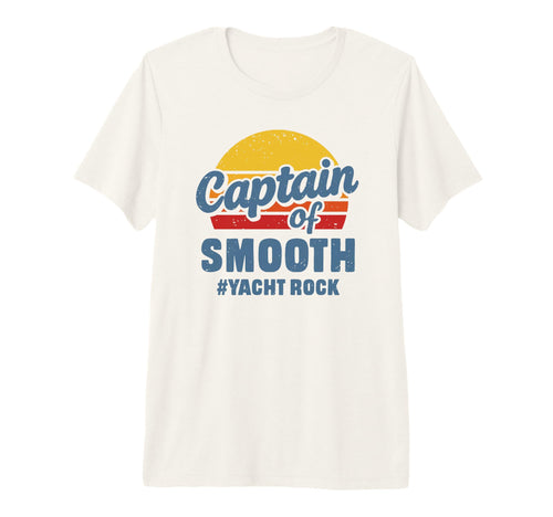 Captain Smooth Yacht Rock Tri Blend T-Shirt - Unique Graphic for Adults - T-Shirt, Sweatshirt, Hoodie
