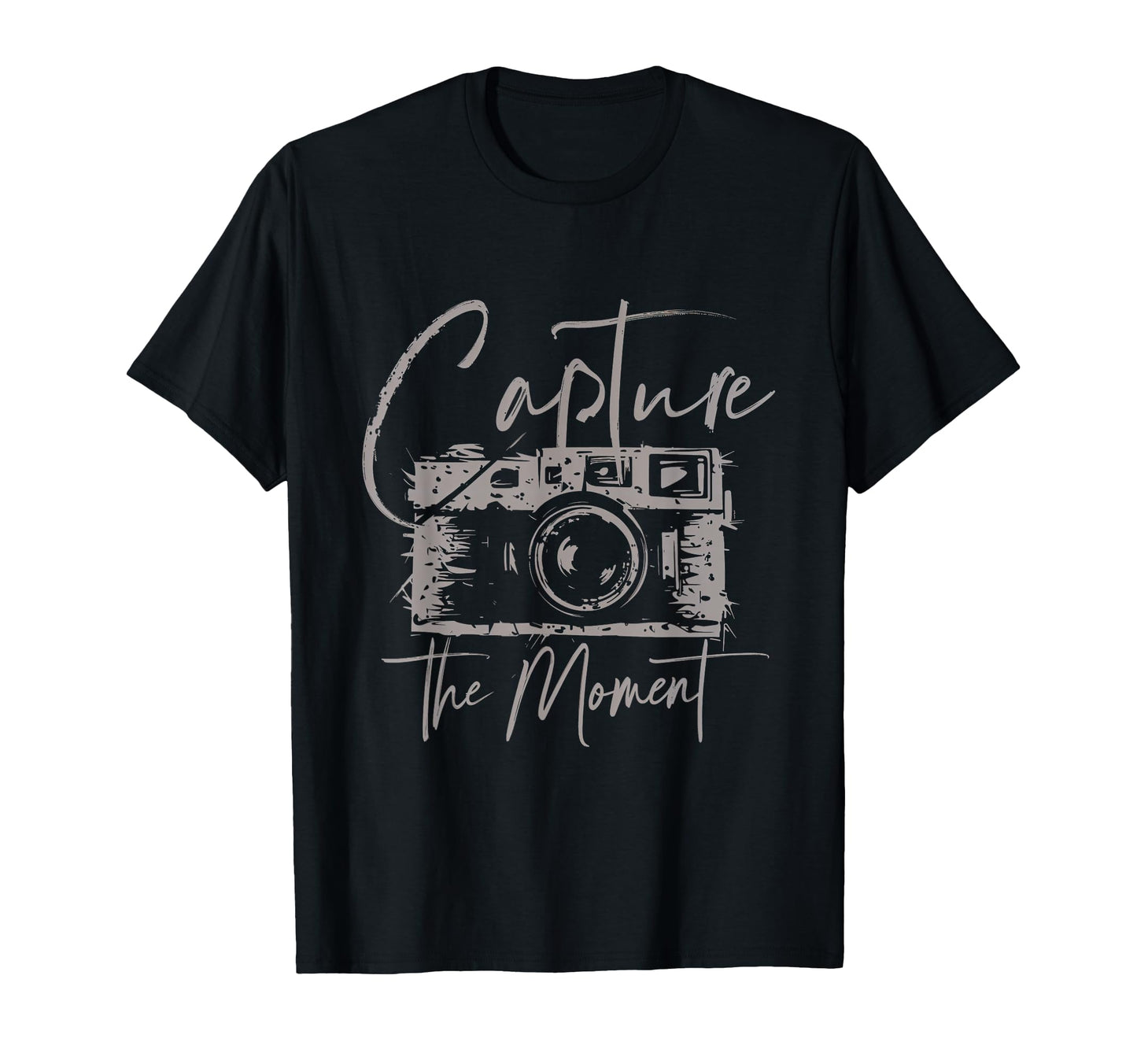 Capture Moment Photography Camera Photo T-Shirt - Unique Graphic Unisex - T-Shirt, Sweatshirt, Hoodie
