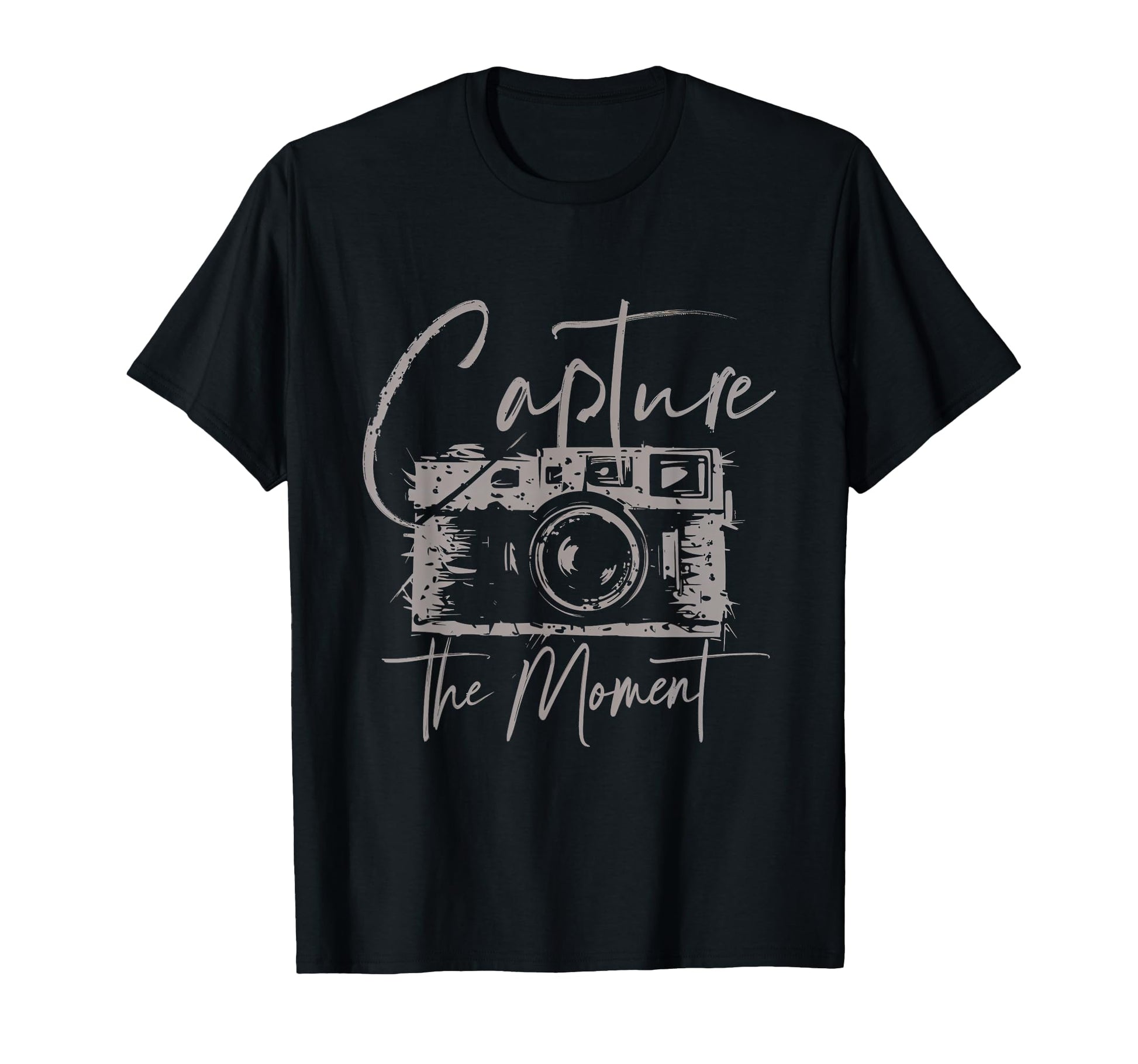 Capture Moment Photography Camera Photo T-Shirt - Unique Graphic Unisex - T-Shirt, Sweatshirt, Hoodie