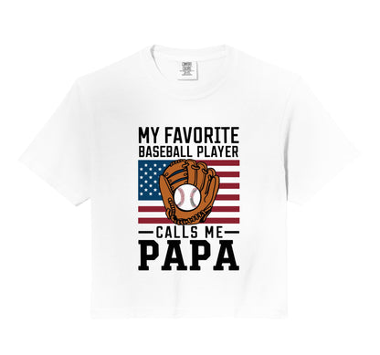 Baseball My Favorite Player Calls Me Hoodie - Casual Everyday Wear Unisex - T-Shirt, Sweatshirt, Hoodie