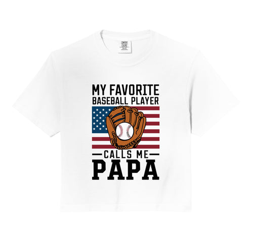 Baseball My Favorite Player Calls Me Hoodie - Casual Everyday Wear Unisex - T-Shirt, Sweatshirt, Hoodie
