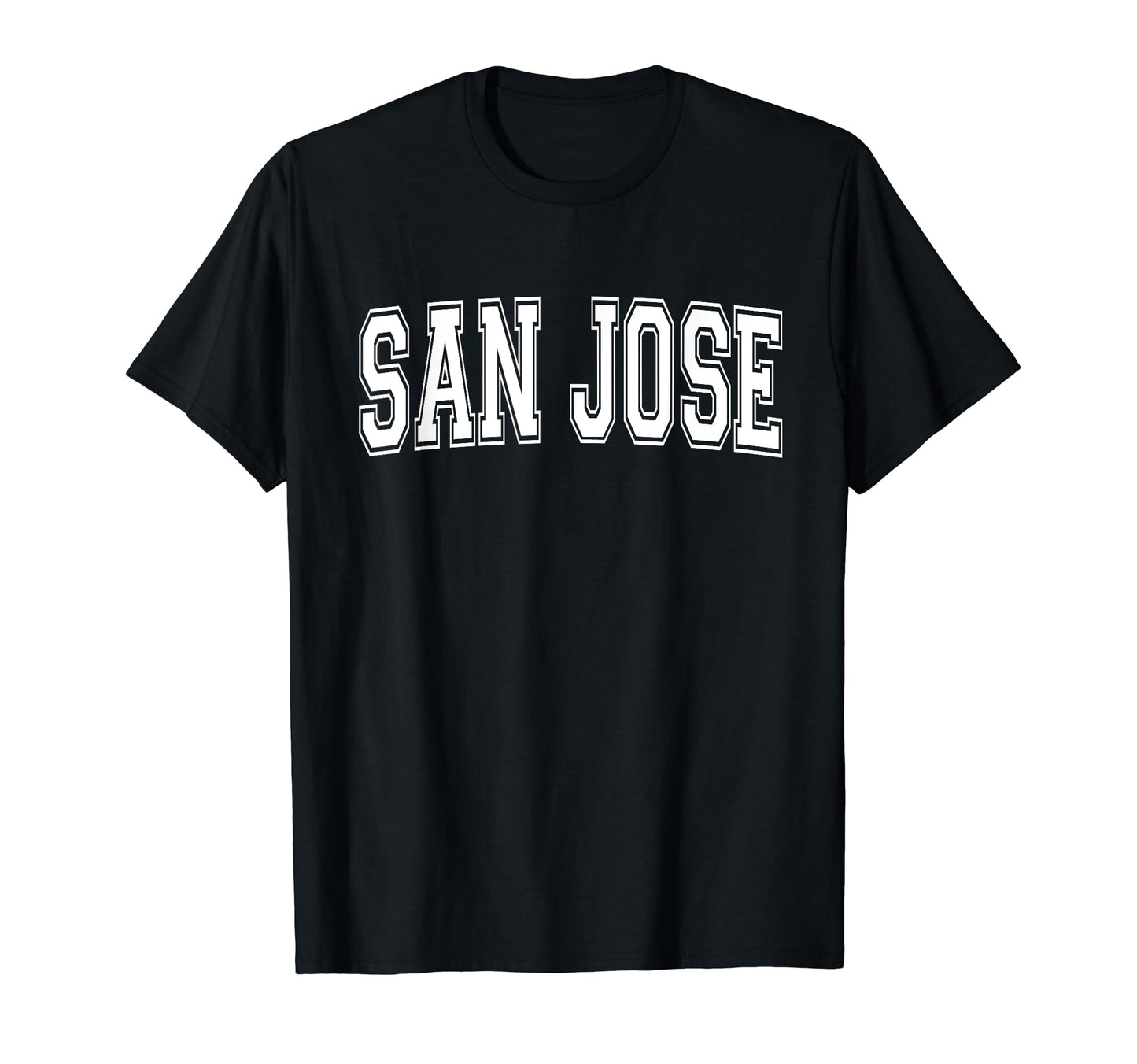San Jose Ca California Usa Sports T-Shirt - Novelty Apparel Men Women - T-Shirt, Sweatshirt, Hoodie