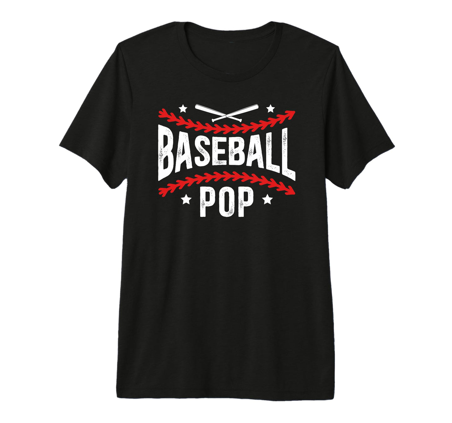 Mens Baseball Pop Grandpa Proud Pop T-Shirt - Aesthetic Graphic Men Women - T-Shirt, Sweatshirt, Hoodie