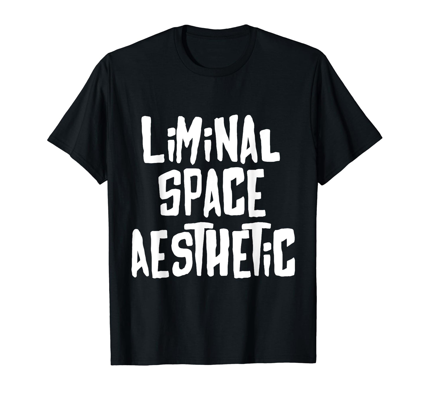 Liminal Space Aesthetic Minimalism Synth T-Shirt - Minimalist Print Unisex - T-Shirt, Sweatshirt, Hoodie