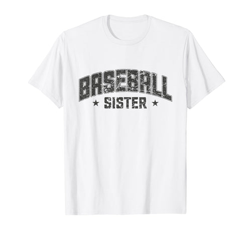 Baseball Sister Funny Sporty T-Shirt - Trendy Graphic Unisex - T-Shirt, Sweatshirt, Hoodie