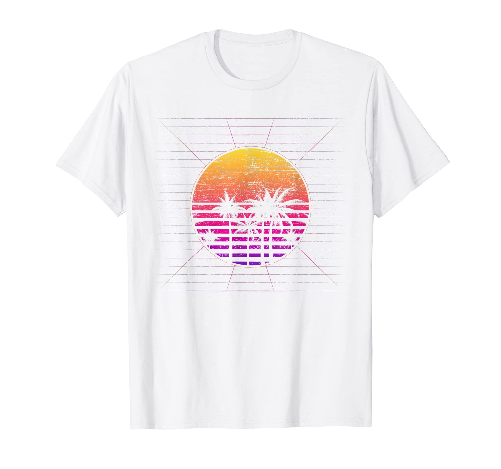 Palm Trees Tropical 90S Art 80S T-Shirt - Streetwear Style Men Women - T-Shirt, Sweatshirt, Hoodie