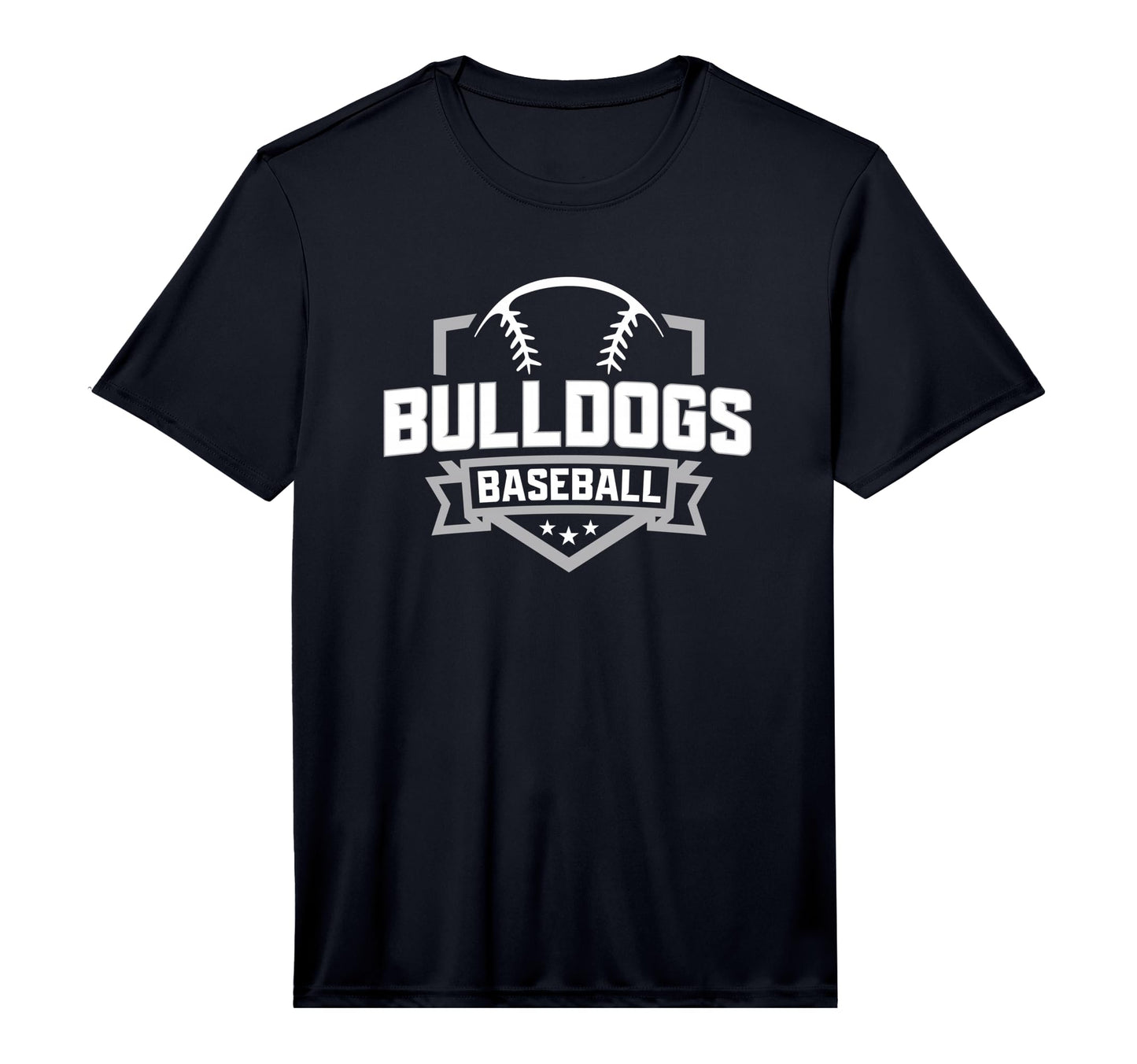 Bulldogs Baseball Bulldog Mascot Sports T-Shirt - Trendy Graphic Unisex - T-Shirt, Sweatshirt, Hoodie