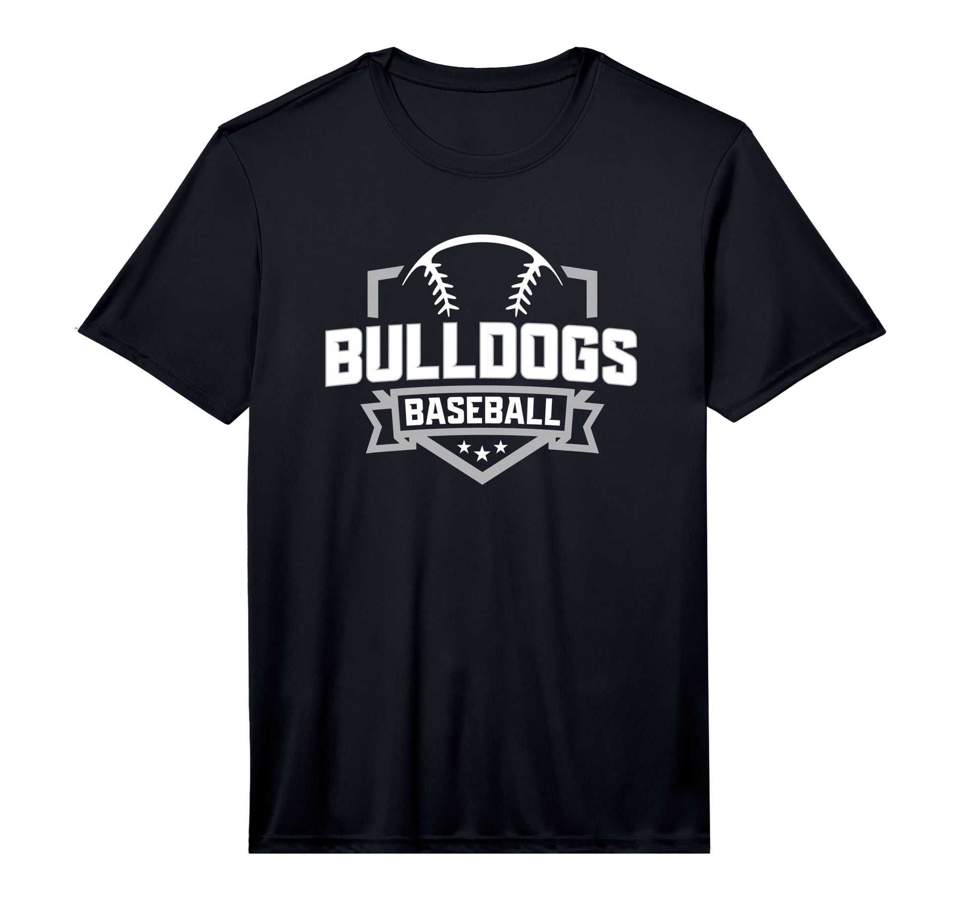 Bulldogs Baseball Bulldog Mascot Sports T-Shirt - Trendy Graphic Unisex - T-Shirt, Sweatshirt, Hoodie