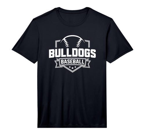 Bulldogs Baseball Bulldog Mascot Sports T-Shirt - Trendy Graphic Unisex - T-Shirt, Sweatshirt, Hoodie