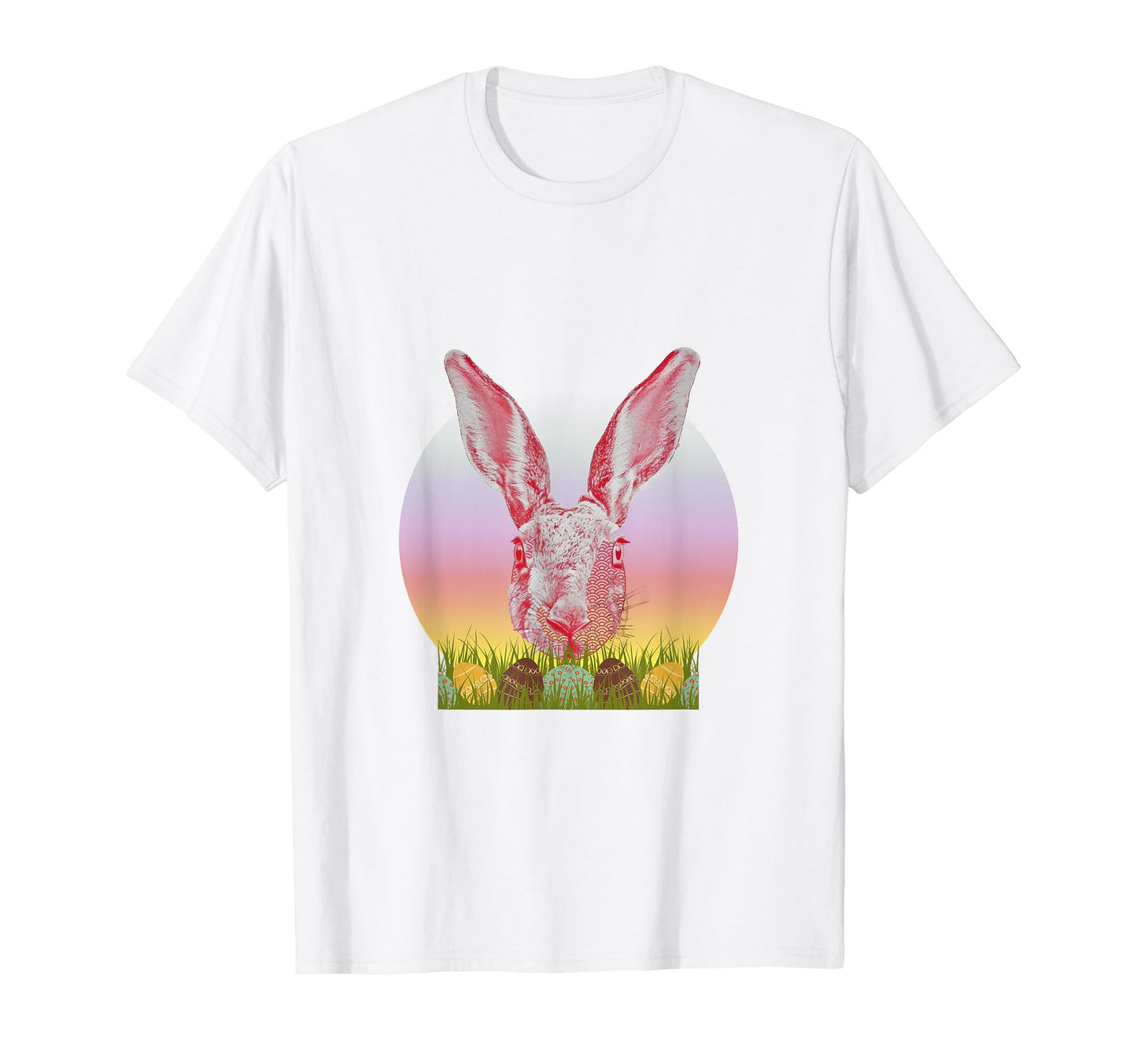 Rainbow Rabbit T-Shirt - Fun Novelty Design for Adults - T-Shirt, Sweatshirt, Hoodie
