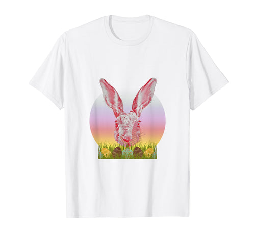 Rainbow Rabbit T-Shirt - Fun Novelty Design for Adults - T-Shirt, Sweatshirt, Hoodie