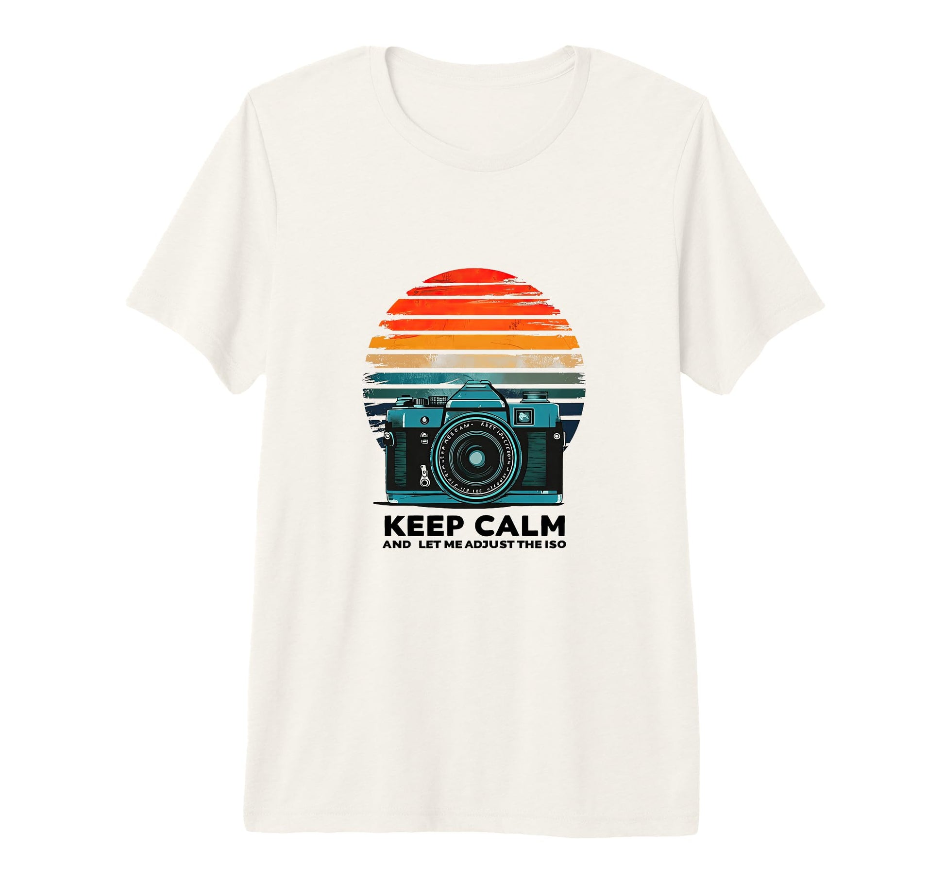 Keep Calm And Let Me Adjust Iso T-Shirt - Aesthetic Graphic for Adults - T-Shirt, Sweatshirt, Hoodie