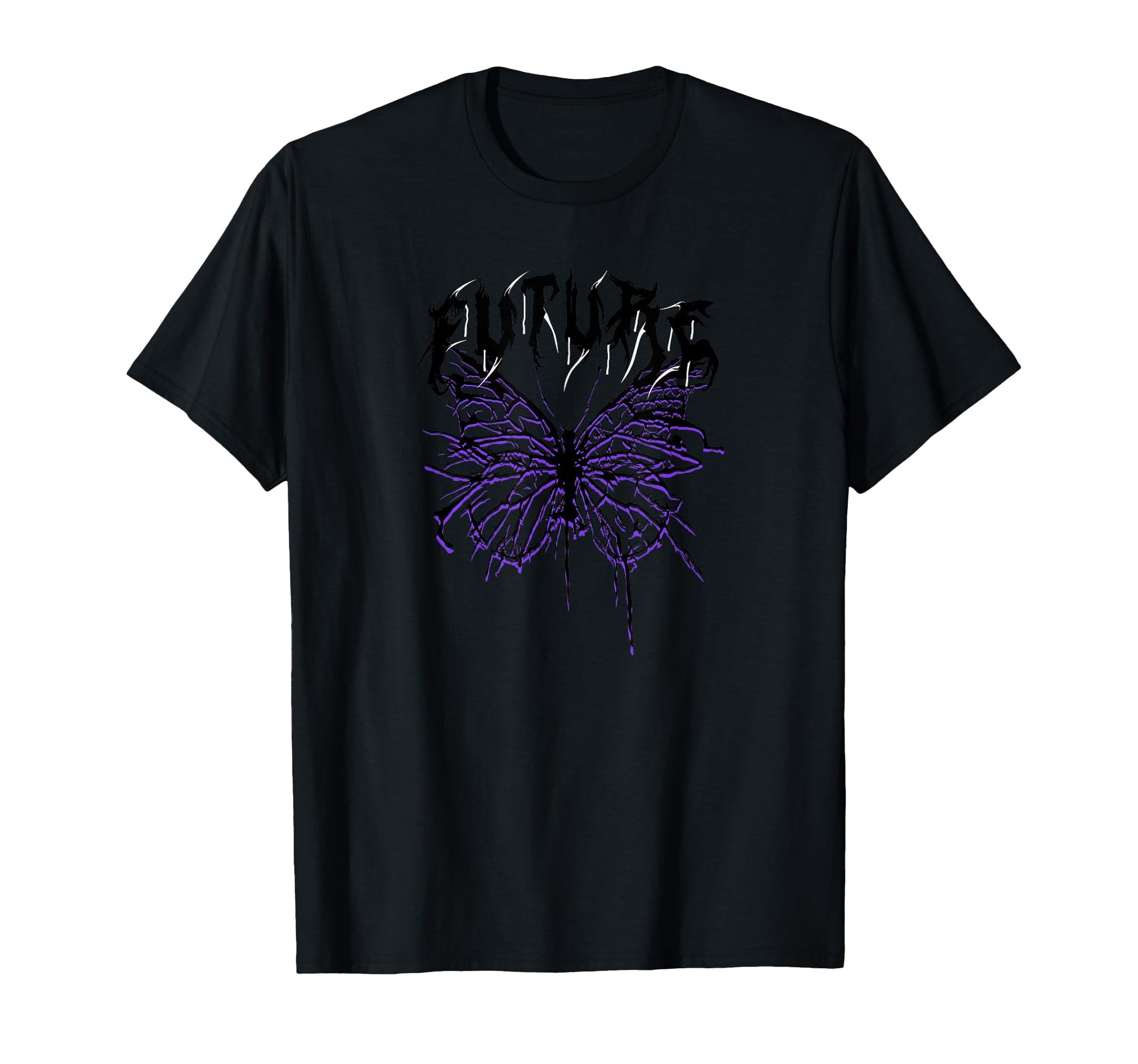 Butterfly Future Y2K Grunge Aesthetic T-Shirt - Streetwear Style Unisex - T-Shirt, Sweatshirt, Hoodie