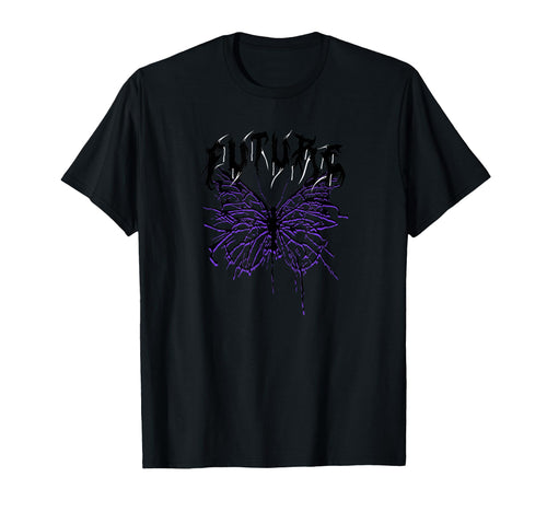 Butterfly Future Y2K Grunge Aesthetic T-Shirt - Streetwear Style Unisex - T-Shirt, Sweatshirt, Hoodie