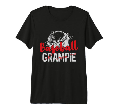 Mens Baseball Grampie Fathers Day Dad T-Shirt - Trendy Graphic Men Women - T-Shirt, Sweatshirt, Hoodie