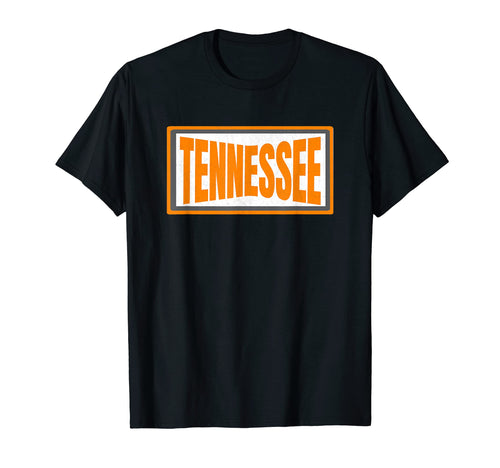 Tennessee Orange White Grey Striped T-Shirt - Trendy Graphic for Adults - T-Shirt, Sweatshirt, Hoodie