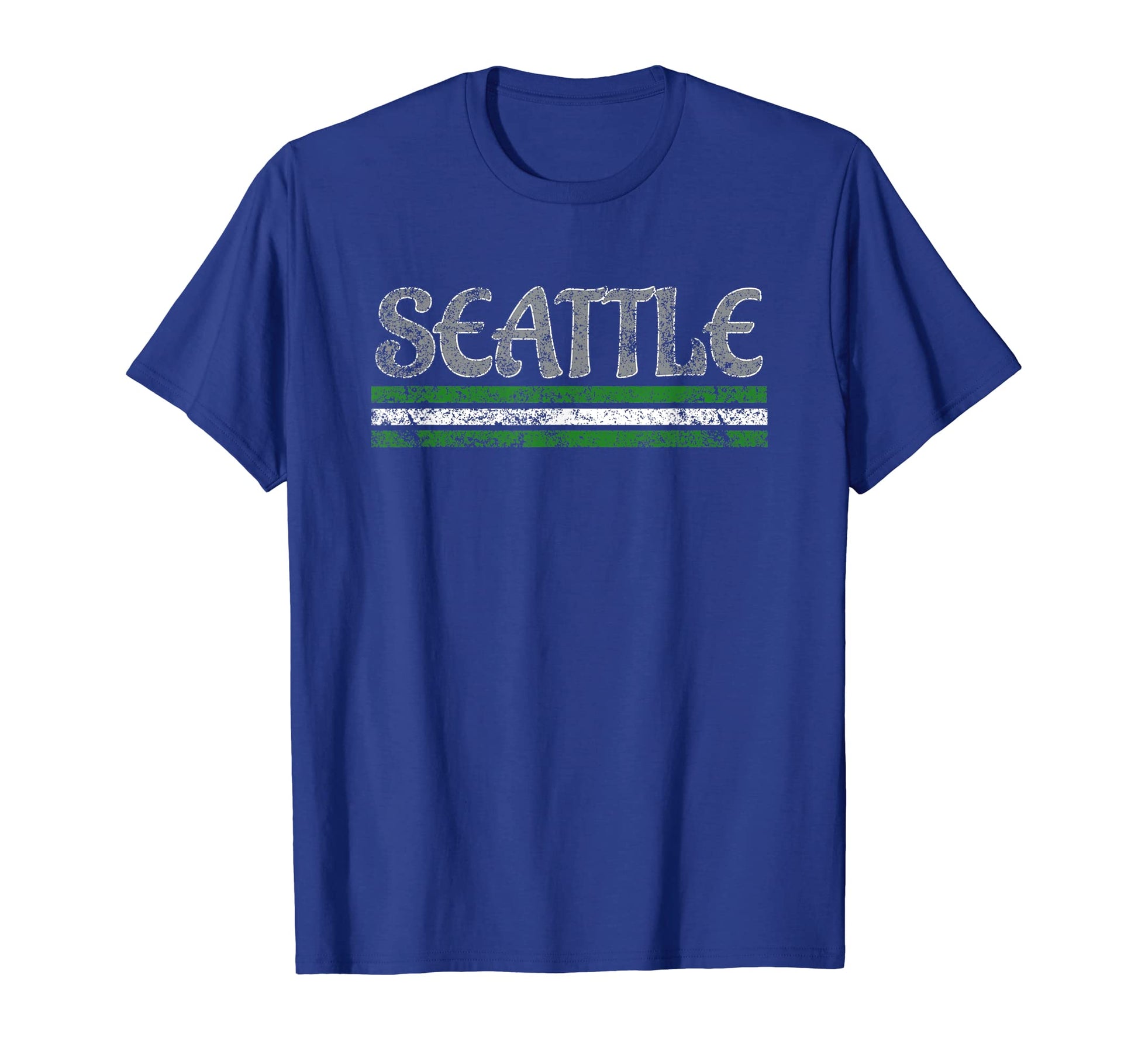 Seattle Washington Weathered Stripe T-Shirt - Streetwear Style Unisex - T-Shirt, Sweatshirt, Hoodie